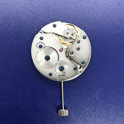 Chinese Seagull ST3621 mechanical watch movement with ETA 6498 style, second hand at 6 o'clock replacement part.