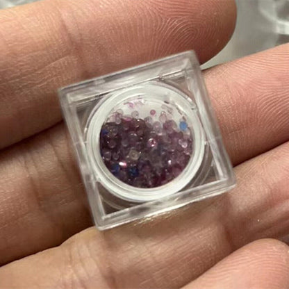 Lot de 100 pierres précieuses rouges pour réparation de montres et remplacements 