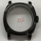 44mm 316L Black Sapphire Glass Watch Case for Seagull ST3600/ST3621/ETA6497/6498
