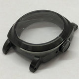 44mm 316L Black Sapphire Glass Watch Case for Seagull ST3600/ST3621/ETA6497/6498