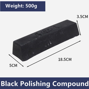 500g Black Stainless Steel Polishing Compound Polishing Wax Jewelry Watch Repair