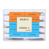 100pcs Alloy Watch Band Clasp Tube Friction Pin Pressure Bars Pins Rivet Ends