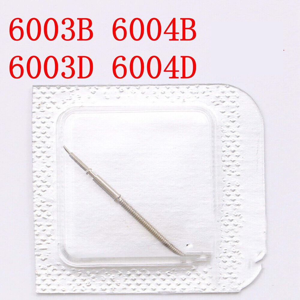 Watch winding stem for Ronda 6003D quartz movement, compatible with model 6003.B, precise fit.  