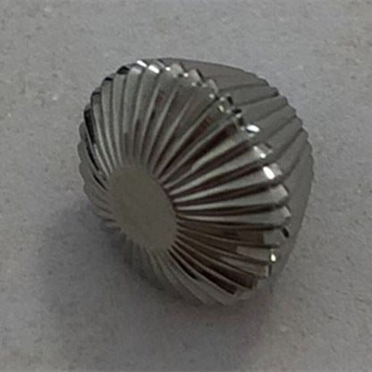 316L stainless steel watch crown by Seagull, compatible with ST3600/ST3621 and ETA6497/6498 movements.
