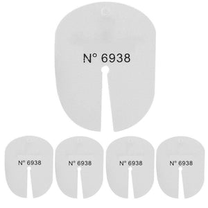 5pcs Watch Dial Protector Cover Pad for Watch Hands Remover Changing Tool