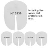 5pcs Watch Dial Protector Cover Pad for Watch Hands Remover Changing Tool