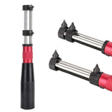 Adjustable Watch Back Case Opener Remover with 4 Spare Dies Watch Repair Tool