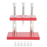 3 Heads Aluminum Watch Hands Fitting Setting Press Presser Plunger with 7 Dies