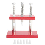 3 Heads Aluminum Watch Hands Fitting Setting Press Presser Plunger with 7 Dies