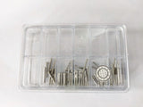 1.2mm 1.35mm 1.4mm Thick Ends Knurled Bar Watch Band Bracelet Link Pin AB-6086