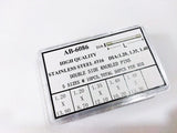 1.2mm 1.35mm 1.4mm Thick Ends Knurled Bar Watch Band Bracelet Link Pin AB-6086