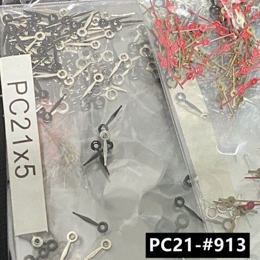 Lot de 100 aiguilles de seconde de 15 mm rouges pour mouvement à quartz Hattori Epson PC21