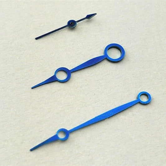 Lume blue watch hands for ST3600/ETA6497 movement, precise and luminous.