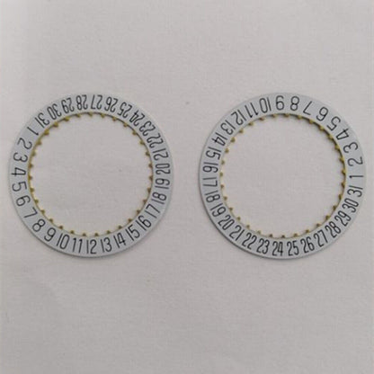 White date disk wheel for ETA2824-2 2892 watch movement, compatible with Generic Date@3/6 models.