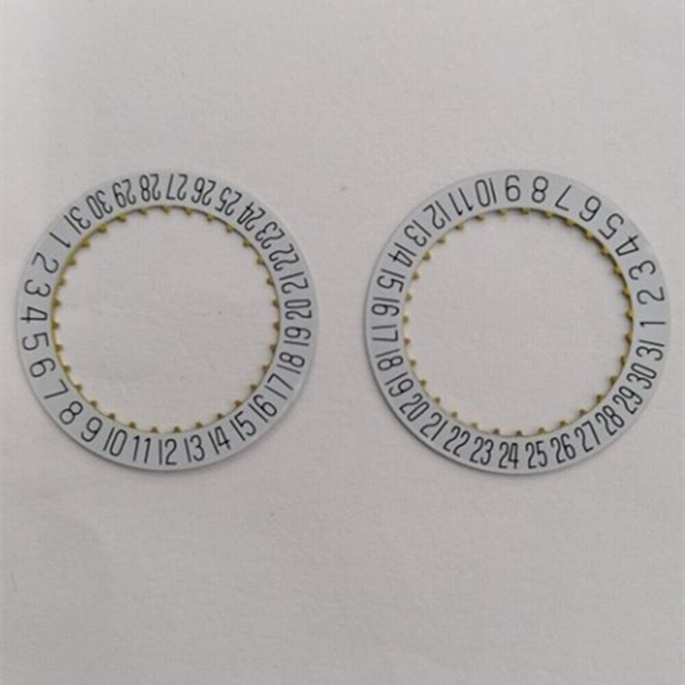 White date disk wheel for ETA2824-2 2892 watch movement, compatible with Generic Date@3/6 models.