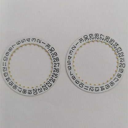 White date disk wheel for ETA2824-2 2892 watch movement, compatible with Generic Date@3/6 models by Generic.