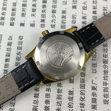 Golden Dial China Tianjin Factory 19 Jewels Seagull Manual Mechanical Lady Watch