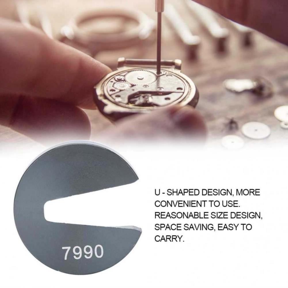 Replacement cleaning support for balance wheel impulse-pin, precise watch repair tool by 7990 brand