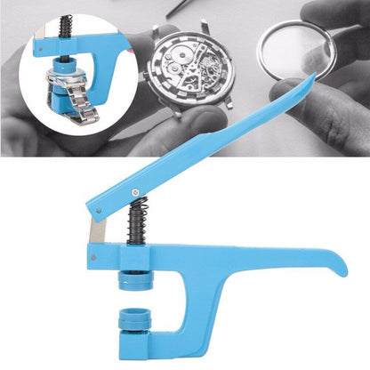 11 stücke Uhr Zurück Fall Presser Clamp Zange Stirbt Set Uhrmacher Reparatur Werkzeug
