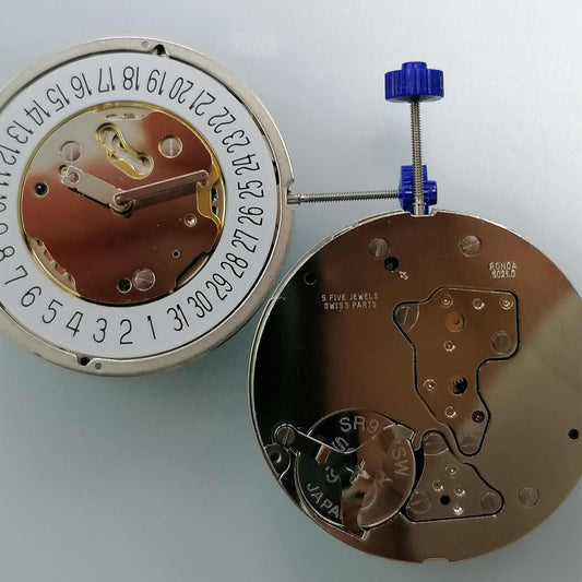 Ronda 5021D 5021.D Quarzuhrwerk Uhrwerk Schweizer Teil Datum bei 6