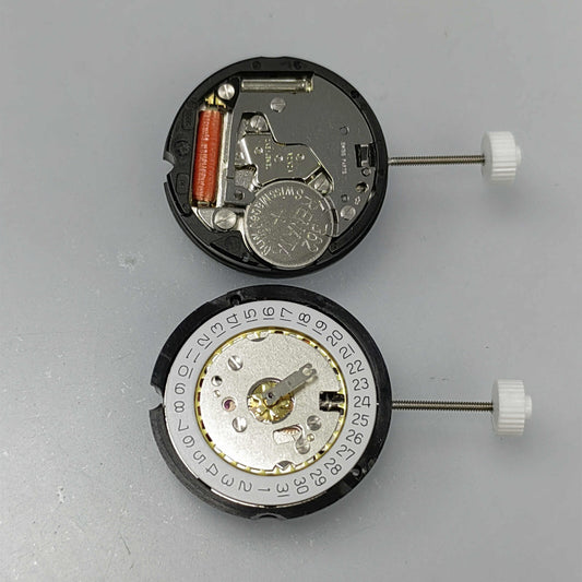 Ronda 585 Quarzuhrwerk Schweizer Teil Normale Höhe Datum bei 3