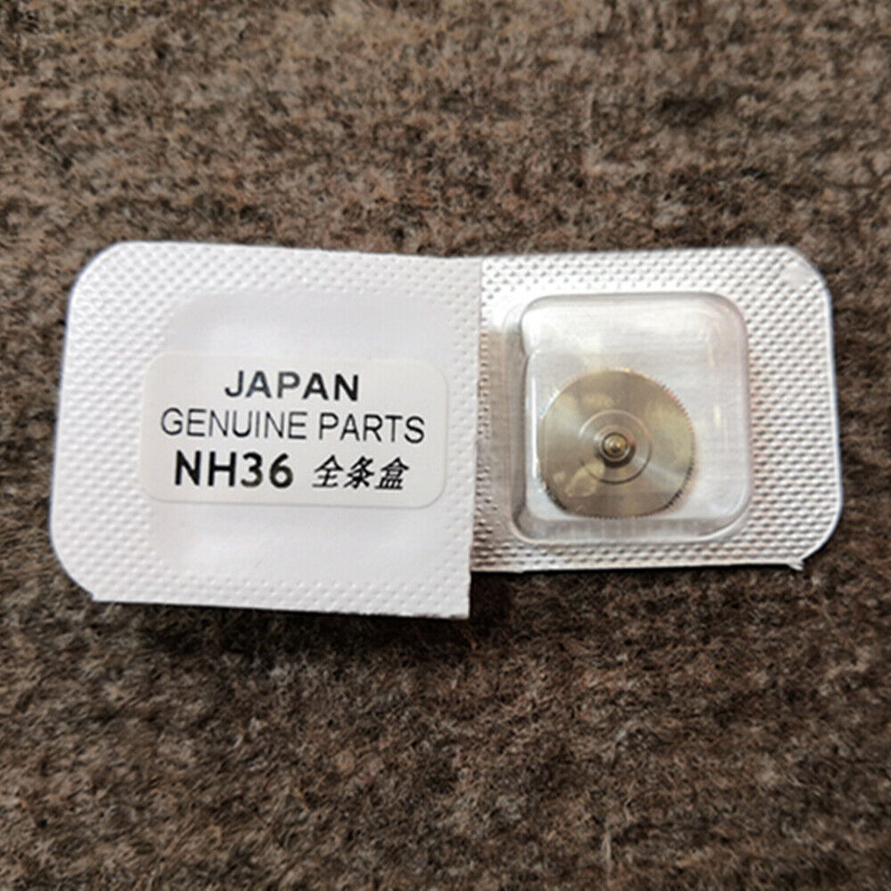 Pièces d'origine japonaises, barillet complet avec ressort moteur adapté au mouvement NH36