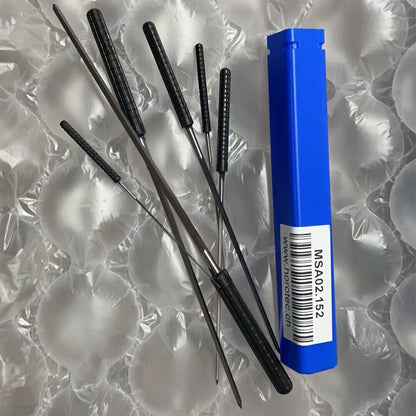 Horotec MSA02.152 cutting broaches set of 6, precision watch accessory for detailed craftsmanship.