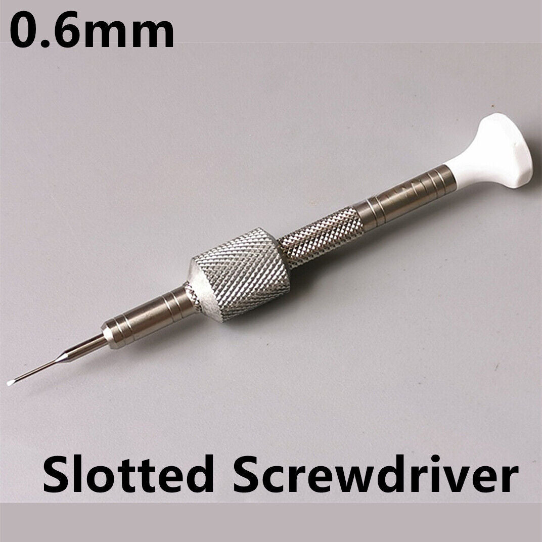0,6 mm, in China hergestelltes Reparaturwerkzeug für einzelne Trommelzylinderuhren mit Schlitzschraubendreher