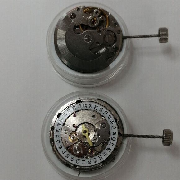 China Made Lady Tianjin Seagull ST6 Silver Mechanical Movement 3 Hands Date@3