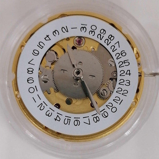 China Made Hangzhou HZ6460 Mechanical Movement Date@3 Replacement of ETA2836