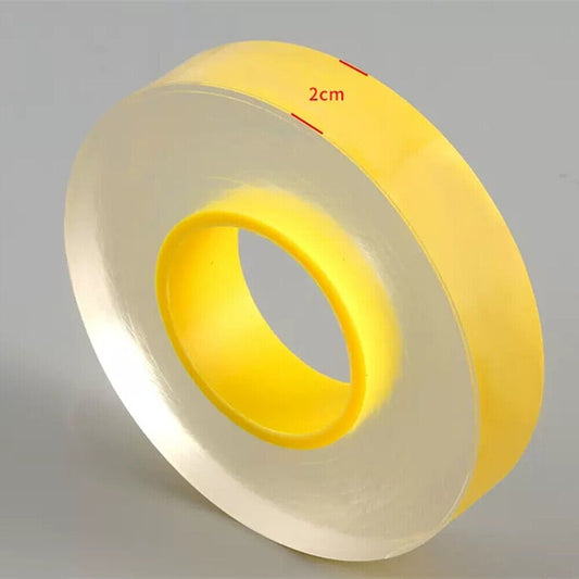 Transparent protective film for silver watch band, 2-2.5cm width, guards against scratches from watch accessories.