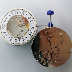 Ronda Quartz Watch Movement 5020.B Original Swiss Parts Silver