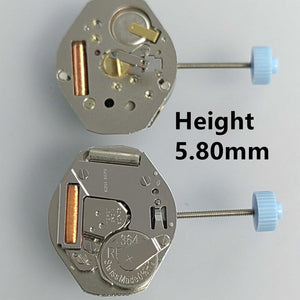 H5 Ronda 762 Quartz Watch Movement Movement Swiss Part High Canon Pinion 5.8mm