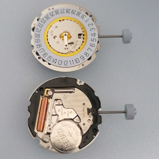 Ronda 705 3 Hand Quartz Watch Movement Date At 6 Swiss Parts Normal Height