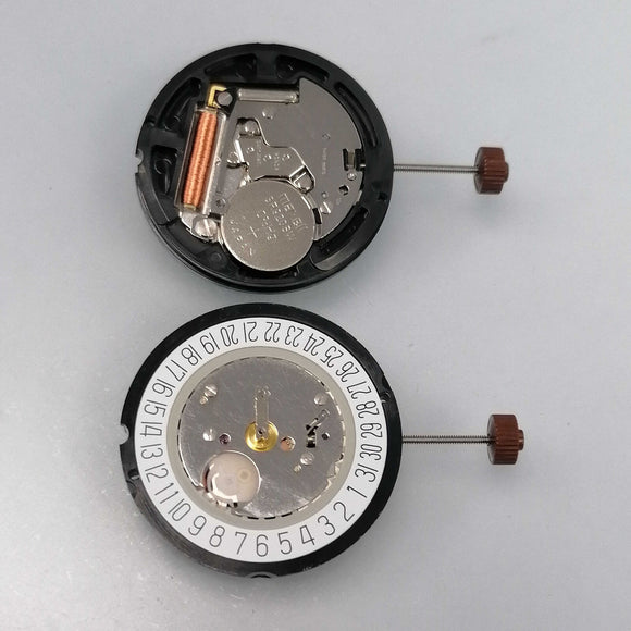 H2 Ronda 515 Quartz Watch Movement Date At 6 Swiss Parts High Canon Pinion HCP2