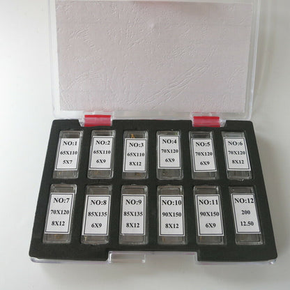 44pcs Luminous Watch Hand Kit Yellow White Hour/Minute/Second Hand Assortment