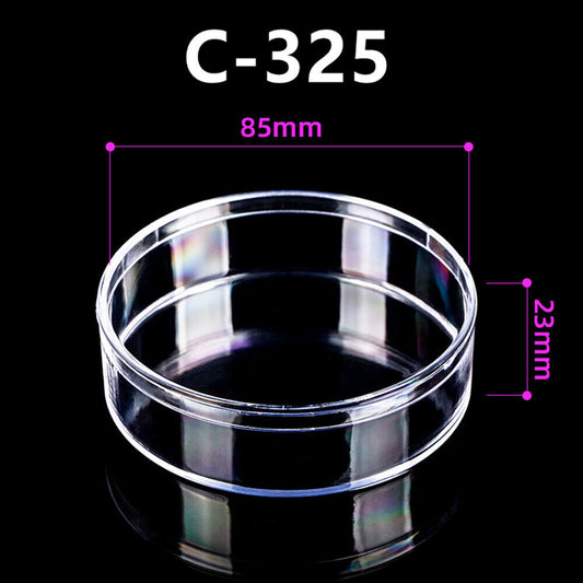 10 stücke 85x23mm Runde Transparent PS Toolbox Container Lagerung Fall Deckel &amp; Basis Box