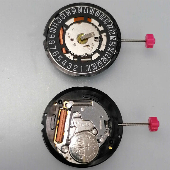 Swiss Part Ronda 715 Quartz Watch Movement Date@6 Replacement Black Date Wheel