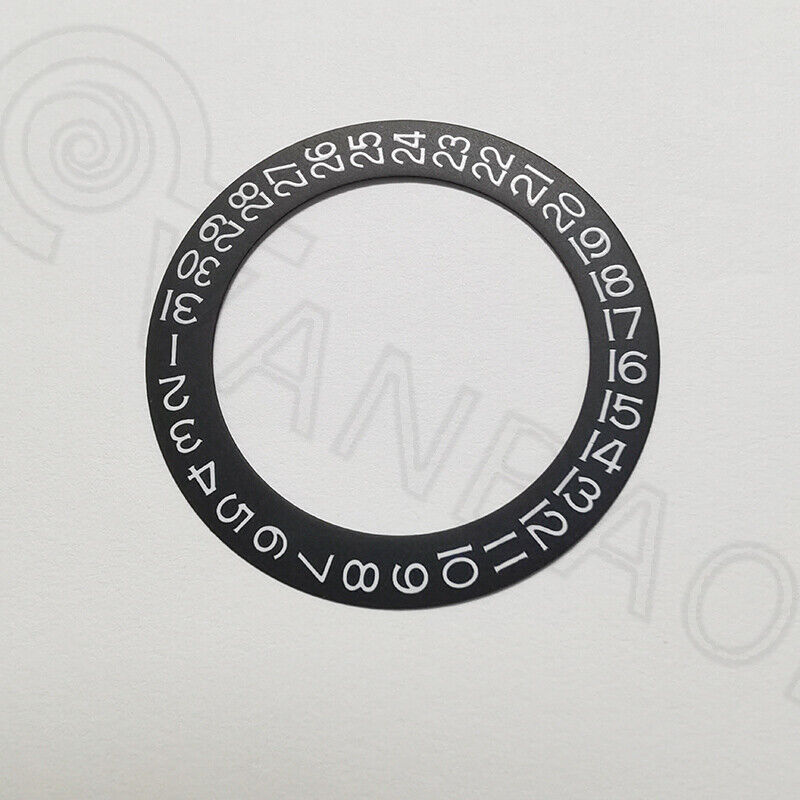 27.2mm Black Date Disk Wheel Date Wheel Generic for Watch Movement Date at 3