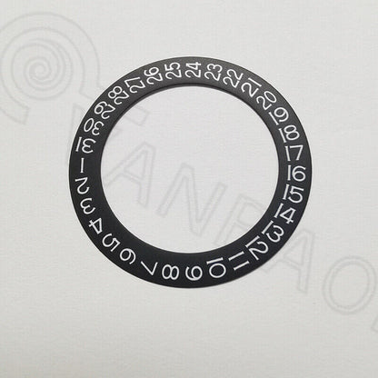 27.2mm Black Date Disk Wheel Date Wheel Generic for Watch Movement Date at 3