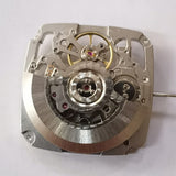 Square Automatic Mechanical Movement Tianjin Seagull ST25 Silver 3 Hands Hollow