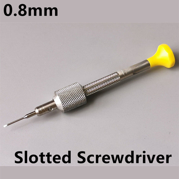 0.8mm China Made Individual Drum Barrel Watch Slotted Screwdriver Repair Tool