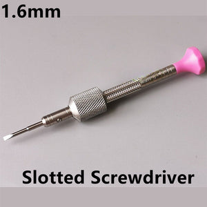 1.6mm China Made Individual Drum Barrel Watch Slotted Screwdriver Repair Tool