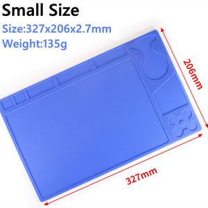 Small Magnetic Silicone Insulation Pad Thermostable Anti-corrosive Watch Repair