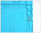 45x30cm Silicone Insulation Pad Thermostable Anti-corrosive Watch Repair TE505