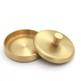 73mm Brass Watch Oil Benzine Cup with Anti-Leak Cover Watchmakers Tool with Lid