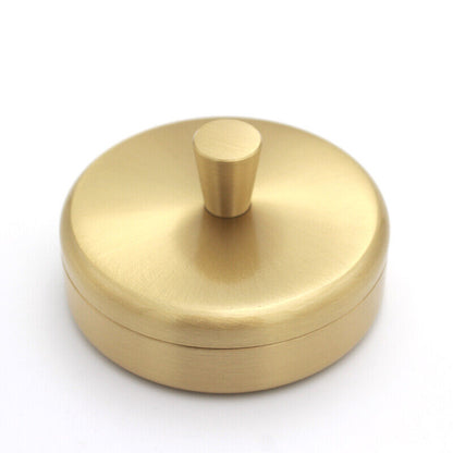 73 mm Messing-Uhrenöl-Benzinbecher mit auslaufsicherer Abdeckung, Uhrmacherwerkzeug mit Deckel