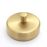 73mm Brass Watch Oil Benzine Cup with Anti-Leak Cover Watchmakers Tool with Lid