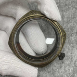 45mm 316L Stainless Steel Electro-Plated for ETA 6497/6498 Movement Watch Case
