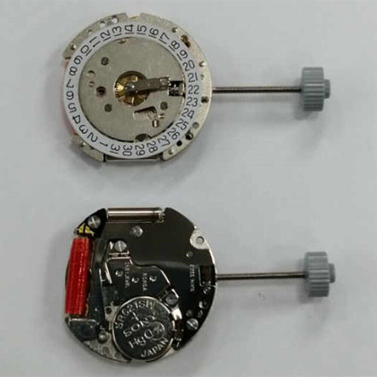 Mouvement à quartz Ronda 774, date à 3 points suisses